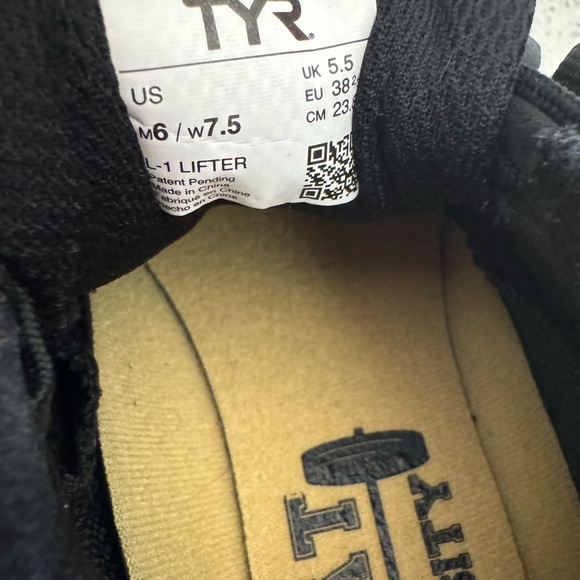 TYR - L-1 LIFTER Squat University Limited Edition M6 W7.5 - Picture 4 of 4